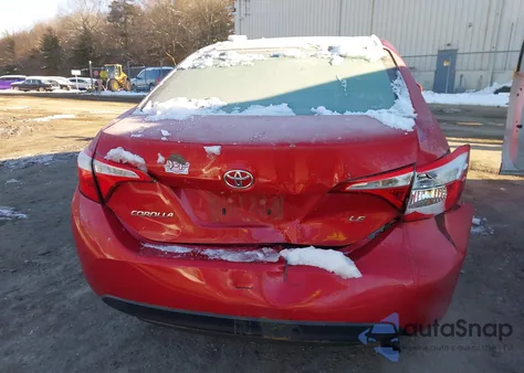 2015 Toyota Corolla Le из США, поврежденный, VIN 2T1BURHE1FC438249